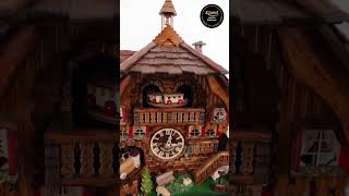 KQ 35Original Quartz German Cuckoo Clock cuckooclocks Blackforest Madeingermany [upl. by Longwood]