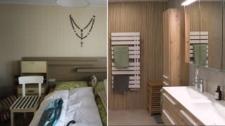 Raum Makeover Schlafzimmer wird Badeoase [upl. by Eelyahs]