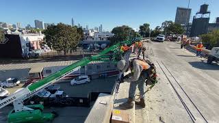 San Francisco Emergency Barrier Repair Footage 4  October 5 2024 [upl. by Ecnatsnoc]