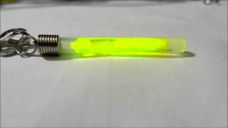 Micro Cyalume Glow Stick Test for Ultralight Survival Kit Reading [upl. by Kenn]