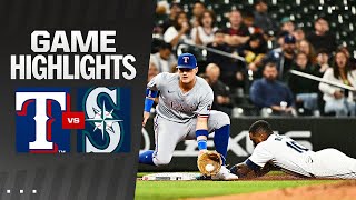 Rangers vs Mariners Game Highlights 91224  MLB Highlights [upl. by Zerelda500]