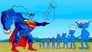 Evolution Of SUPERMAN vs Evolution Of MONSTER RADIATION  Returning From The Dead SECRET  FUNNY [upl. by Arman]