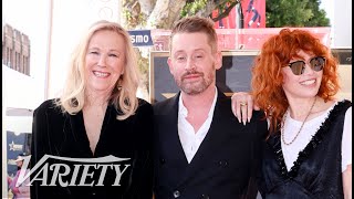 Macaulay Culkin Reunites with Catherine OHara for Walk of Fame Ceremony [upl. by Namron]