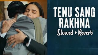 Tenu Sang Rakhna Slowed  Reverb  Alia Bhatt  Vedang Raina  Arijit Singh  Achint Anumita  Varun [upl. by Ihsar]