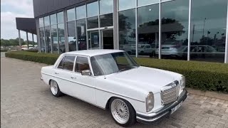 A 500HP 1970’s MercedesBenz W114 Check it out [upl. by Aley]