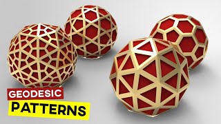 Geodesic Dome Grasshopper Tutorial [upl. by Waldner407]