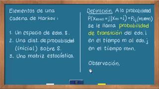 0630 Matrices estocásticas [upl. by Frerichs]