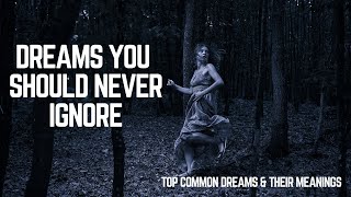 Top Common Dream Meanings You Should NEVER Ignore  Gracely Inspired [upl. by Ulphiah955]