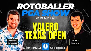 THE ROTOBALLER PGA SHOW  2024 Valero Texas Open [upl. by Rakia]