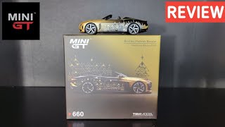 Christmas Edition Mini GT  Bentley Mulliner Bacalar  REVIEW [upl. by Ajnat]