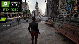 Matrix Awaken City Sample Demo UE 54  RTX 4080 Laptop  Ryzen 9 7845HX [upl. by Coulombe529]