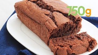 Recette du cake vegan banane et chocolat  750g [upl. by Amre385]