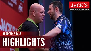 DRAMATIC DECIDERS  QuarterFinals Highlights  2024 Jacks World Series of Darts Finals [upl. by Isman]