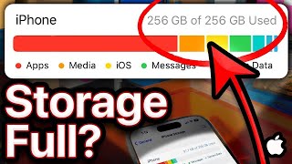 How To Free Up TONS Of iPhone Storage 2023 [upl. by Bernardi]