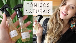 Como fazer Tônico Facial Natural  2 tipos Peles Oleosas e Secas [upl. by Kceb]