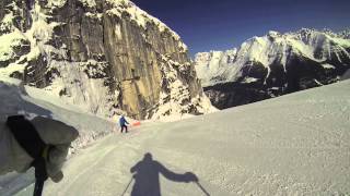 SKI RESORT SELLA NEVEA JULIAN ALPS ITALY [upl. by Cattier343]