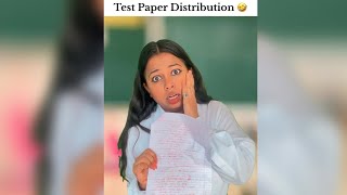 Exam Paper Distribution in CLASS 🤣 [upl. by Niliak935]