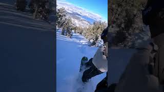 Warpig in Tahoe snowboarding laketahoe tahoe [upl. by Ahsinor22]