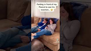 Fart pranking your man 101 tiktok tiktokviral shortsfeed [upl. by Adnawuj]