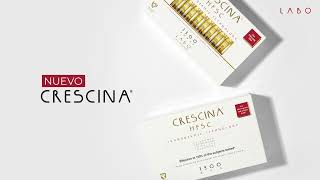 Crescina de Labo Suisse tratamiento de recrecimiento capilar con tecnología transdérmica [upl. by Ikik419]