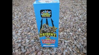 Pyro Packed Fireworks  Trident Triple Break reloadable mortar shells [upl. by Christel366]