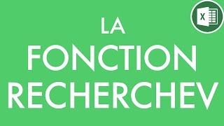 La fonction RECHERCHEV sur Excel [upl. by Reahard]