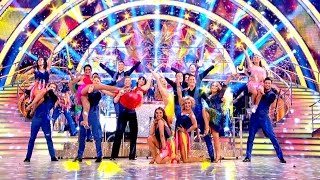 Strictly Stars Final Group Dance  Strictly Come Dancing Final 2016 [upl. by Maddox496]