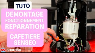 Démontage fonctionnement et réparation dune cafetière Senseo [upl. by Aehtna]