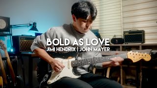 Bold as love  Jimi Hendrix  John Mayer  Guitar solo [upl. by Elletnuahs]