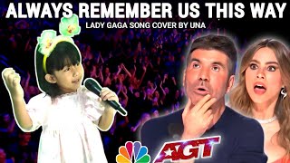 6 Years old Filipino Sing Always Remember Us This Way Lady gaga with amazed Performance  AGT 2024 [upl. by Novyart286]