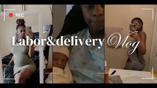 Laborampdelivery Vlogfirst childemergency csection [upl. by Broadbent622]