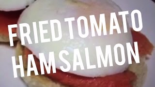 Hollandaise Sauce Eggs Benedict Recipes Tomato Sockeye Salmon Ham [upl. by Anade]