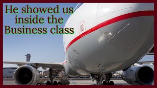 Business Class on Canadas Best Airline courtesy of him [upl. by Golden]