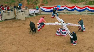 JACKASS BULL FIGHT [upl. by Oika]