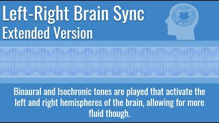 Hemi Sync Extended  Increase flowstate  Theta Binaural and Isochronic Beats  Frequency Tuning [upl. by Nageek]