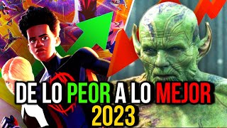 🔥DE LO PEOR A LO MEJOR MARVEL 2023🔥 [upl. by Hcra41]