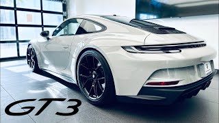 New 2024 Chalk Porsche 911 GT3 Touring  MANUAL [upl. by Armyn415]