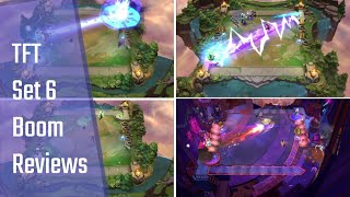 TFT Set 6 Boom Reviews Chemtech Surprise Hextech Hypersurge Arcana Coil Get Jinxed amp more [upl. by Dorita]