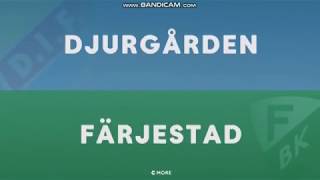 Djurgården  Färjestad Semifinal 2 5  3 [upl. by Dnumyar]