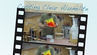 Casting Clear Alumilite Resin For Turning Blanks [upl. by Akcira]