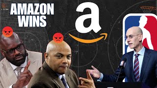 Amazon wins NBA league media rights deal after TNT doesnt match offer [upl. by Sigsmond]