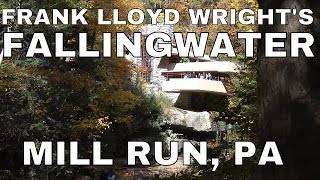 Frank Lloyd Wrights Fallingwater Mill Run Pennsylvania [upl. by Eseuqcaj426]