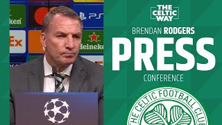 It was a tough watch  Rodgers honest assessment of Celtics demoralising defeat in Dortmund [upl. by Annaehr]