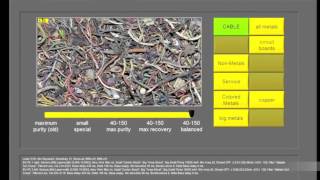 STEINERT KSS combination sensor sorter demonstration in US [upl. by Adnovahs]