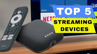 Top 5 Best Streaming Device 2024 Review  Best Streaming Box Stick amp Media Player  Comparison [upl. by Sholeen]