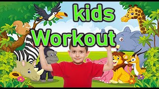 2 Min Exercise For Kids  Home Workout [upl. by Nnaecarg]