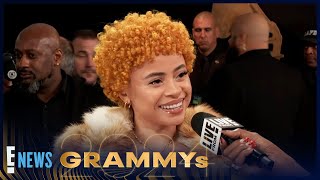 Ice Spice REVEALS Her Fashion Goal Was quotBronx Mommyquot  2024 GRAMMYs  E News [upl. by Newnorb]