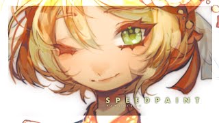 💛🍏 speedpaint ✦ art speedpaint [upl. by Azile]