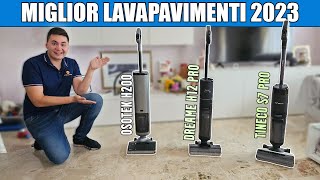 MIGLIOR LAVAPAVIMENTI 2023 Confronto Osotek H200 Dreame H12 Pro e Tineco S7 Pro [upl. by Annaul]