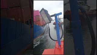 Accident naval în Portul Constanța [upl. by Cinimmod]